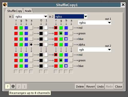 Shuffle Copy Node